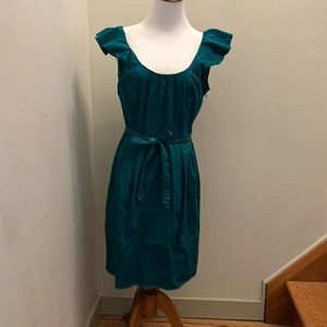 Banana Republic green sleeveless dress. Size 8
